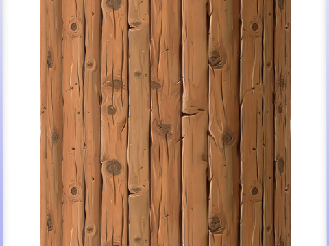Stylized Wood Seamless Texture CG 纹理