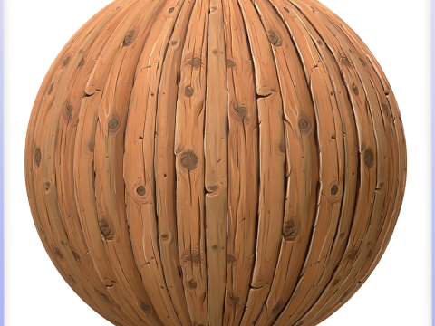 Stylized Wood Seamless Texture CG 纹理