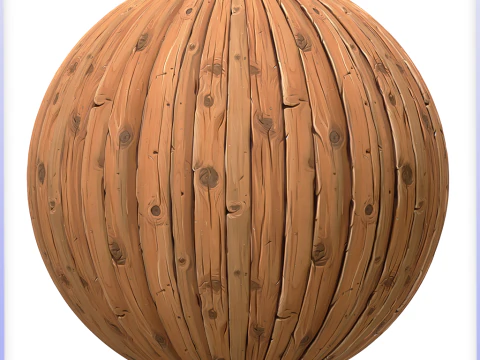 Stylized Wood Seamless Texture CG Textures