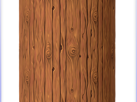 Stylized Wood Seamless Texture CG テクスチャ