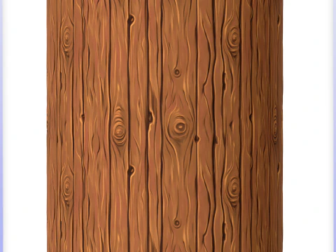 Stylized Wood Seamless Texture CG Textures