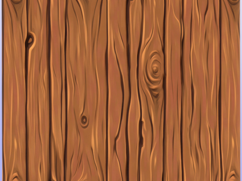 Stylized Wood Seamless Texture CG テクスチャ