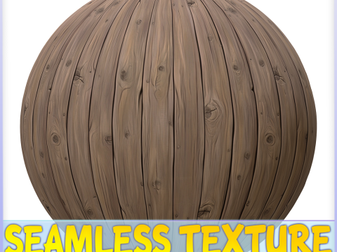 Stylized Wood Seamless Texture CG Текстури