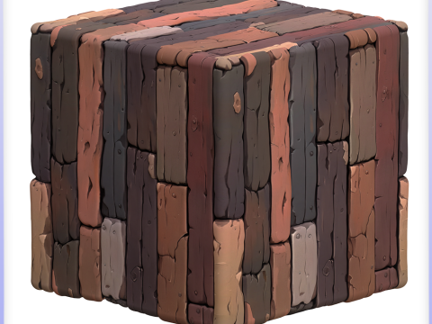 Stylized Wood Seamless Texture Texturas CG