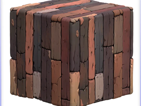 Stylized Wood Seamless Texture CG Textures