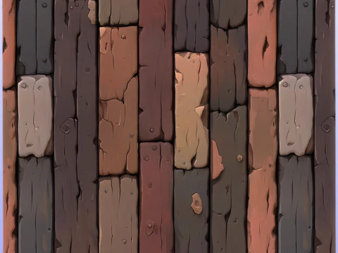 Stylized Wood Seamless Texture CG Textures