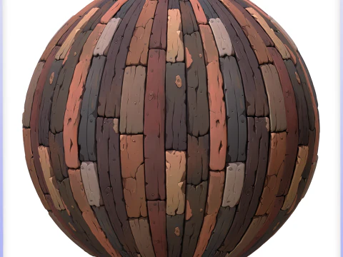 Stylized Wood Seamless Texture CG Textures