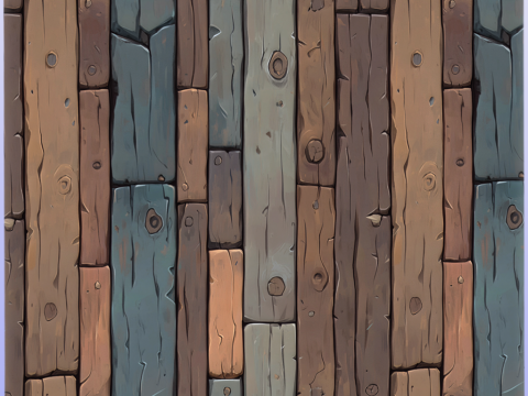 Stylized Wood Seamless Texture CG Texturen
