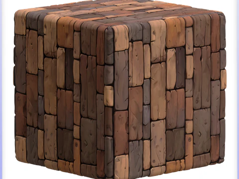 Stylized Wood Seamless Texture CG Textures