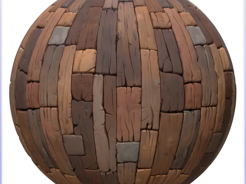 Stylized Wood Seamless Texture CG Textures