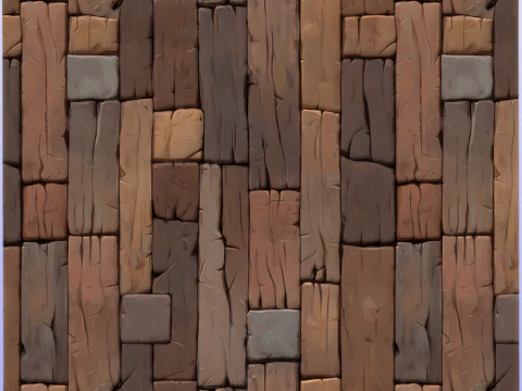 Stylized Wood Seamless Texture CG Textures