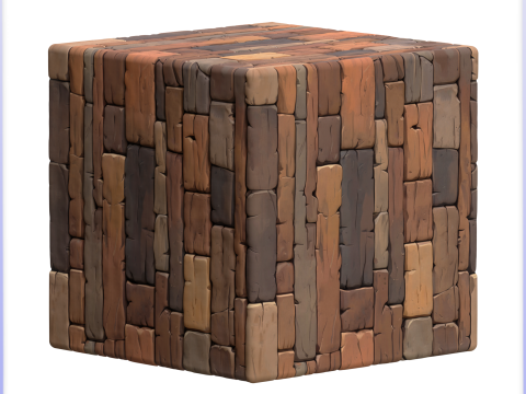Stylized Wood Seamless Texture CG Texturen