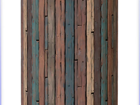 Stilize Ahşap Sorunsuz Doku CG Dokuları