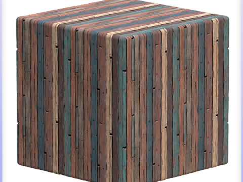Stylized Wood Seamless Texture CG 纹理