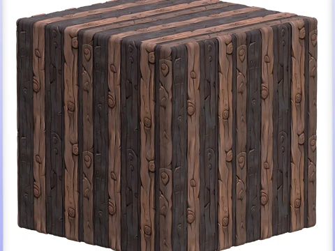 Stylized Wood Seamless Texture CG Textures