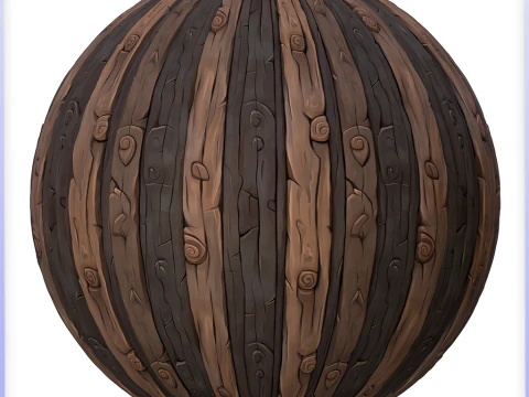 Stylized Wood Seamless Texture CG Textures