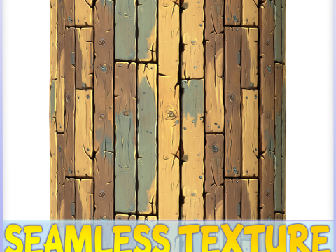 Stylized Wood Seamless Texture CG Текстури
