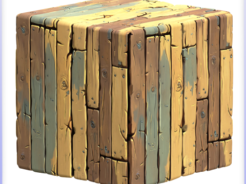 Stylized Wood Seamless Texture Texturas CG
