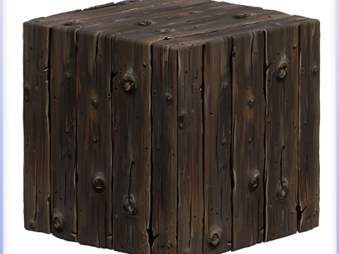 Stylized Wood Seamless Texture CG Textures