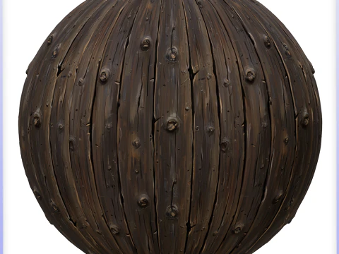 Stylized Wood Seamless Texture CG Textures