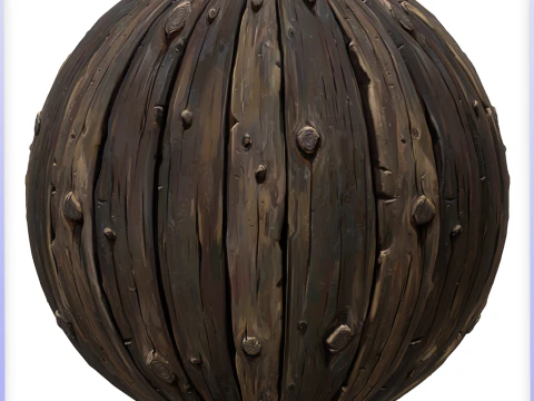 Stylized Wood Seamless Texture CG Textures