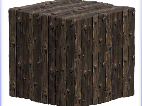 Stylized Wood Seamless Texture CG Textures