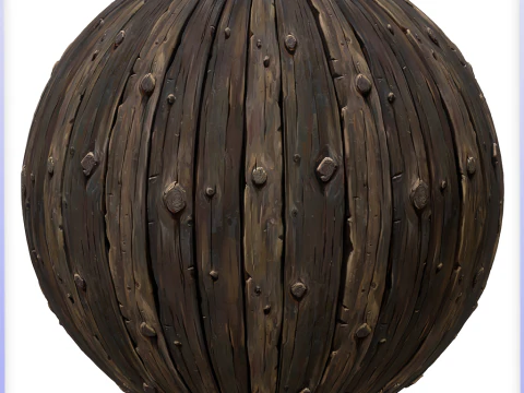 Stylized Wood Seamless Texture CG Textures