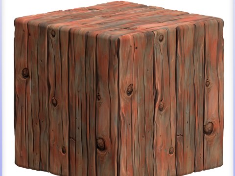 Stylized Wood Seamless Texture CG Textures