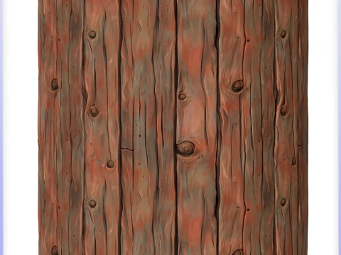 Stylized Wood Seamless Texture CG Textures