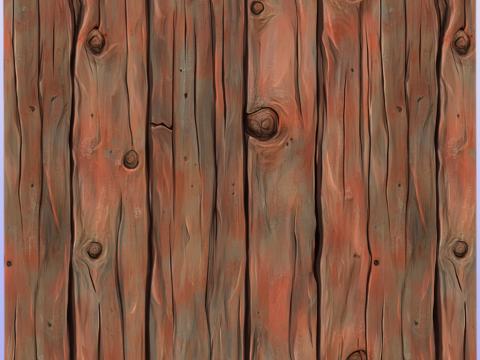 Stylized Wood Seamless Texture CG Textures