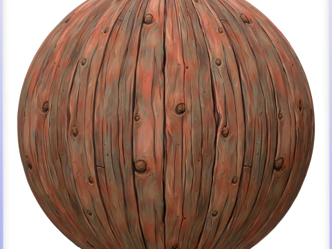 Stylized Wood Seamless Texture CG Textures