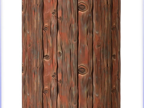 Struttura senza giunte di legno stilizzato CG Textures