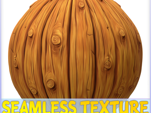 Stylized Wood Seamless Texture CG Текстури