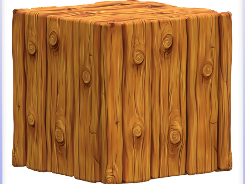 Stylized Wood Seamless Texture Tekstur CG