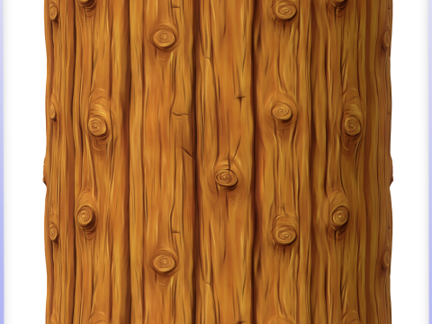 Stylized Wood Seamless Texture Tekstur CG