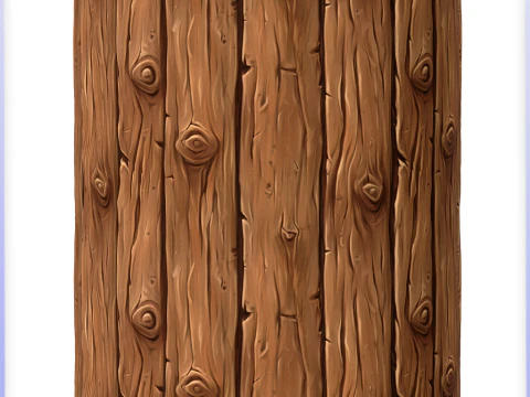 Stylized Wood Seamless Texture CG Textures