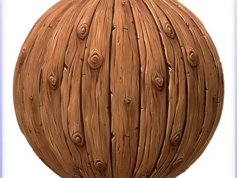 Stylized Wood Seamless Texture Texturas CG
