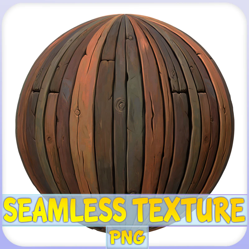 Struttura senza giunte di legno stilizzato CG Textures .c4d .max .obj .3ds .fbx .stl .blend