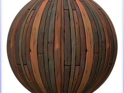 Stylized Wood Seamless Texture CG 텍스쳐