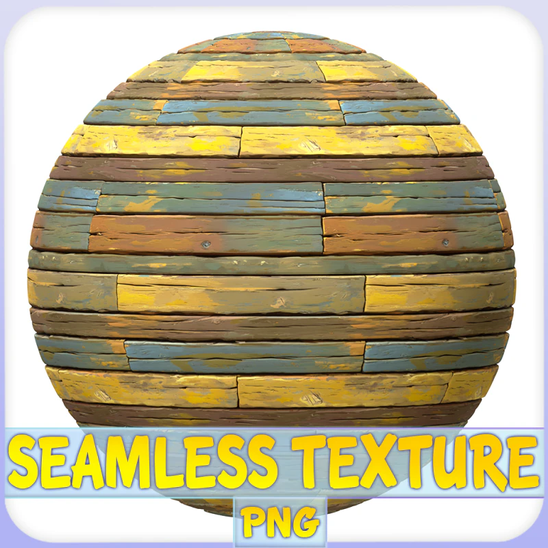 Stylized Wood Seamless Texture CG Textures .c4d .max .obj .3ds .fbx .stl .blend