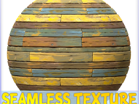 Stylized Wood Seamless Texture CG Текстури