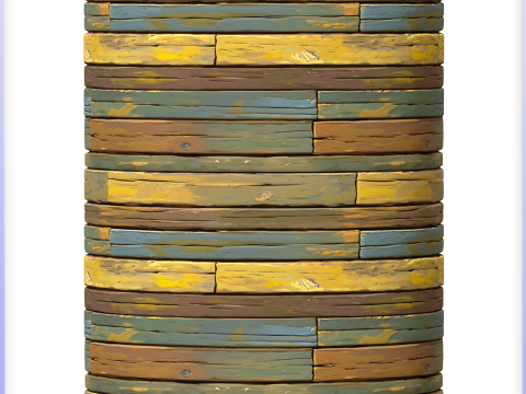 Stylized Wood Seamless Texture CG Текстури