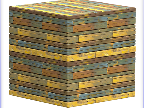 Stylized Wood Seamless Texture CG Текстури