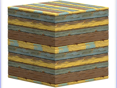 Stylized Wood Seamless Texture CG Textures