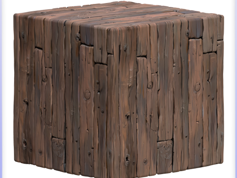 Stylized Wood Seamless Texture Texturas CG