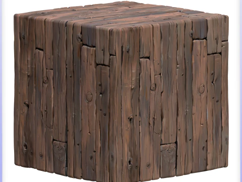Stylized Wood Seamless Texture CG Textures