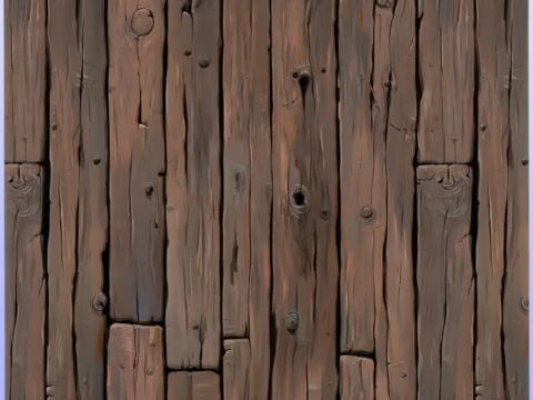 Stylized Wood Seamless Texture CG Textures
