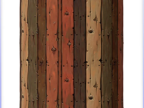 Stylized Wood Seamless Texture CG Textures