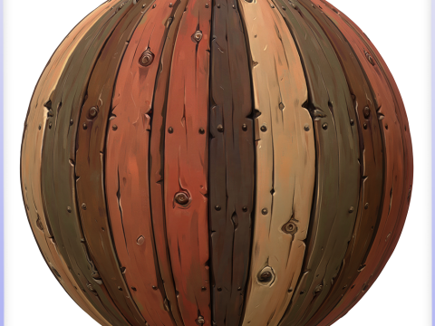 Stylized Wood Seamless Texture CG Dokuları