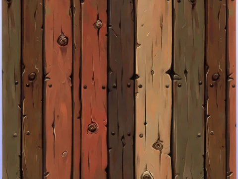 Stylized Wood Seamless Texture CG Textures